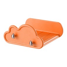 Modeun Yangpum 雲朵迷你層架包包掛鉤, 橘色, 1個