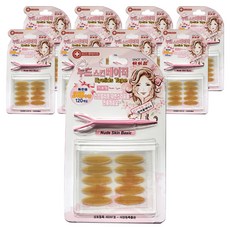 EyeCharm 膚色基本款單面雙眼皮貼 120p, 膚色, 9個