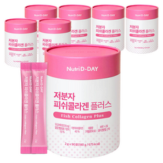 뉴트리디데이 저분자 피쉬콜라겐 플러스, 180g, 7개