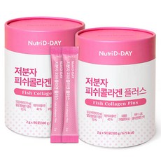 뉴트리디데이 저분자 피쉬콜라겐 플러스, 180g, 2개