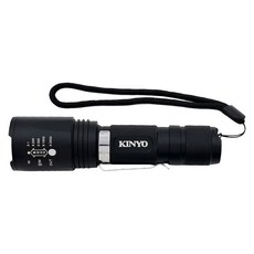 Kinyo LED強光變焦手電筒, LED-505, 1支