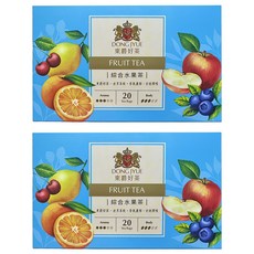 DONG JYUE 東爵好茶 綜合水果茶, 2g, 20包, 2盒