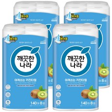 KleanNara 可綠納樂 愛惜使用的廚房紙巾, 8入, 4個