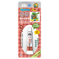 修繕屋 40B9 塑膠專用接著劑, 快乾, 高強度, 1個
