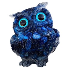 홈플로우 신년 부귀기원 다양한 색감 부엉이 장식 피규어, 48