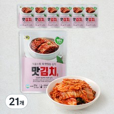일미 맛김치, 80g, 21개