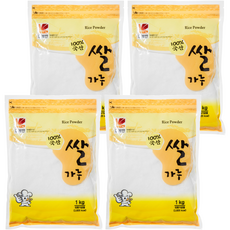 뚜레반 국내산 쌀가루, 1kg, 4개