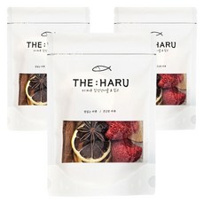 THEHARU 含有冷凍乾燥草莓的超簡易熱紅酒製作套組 肉桂香料 + 蜂蜜棒, 3個
