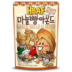HBAF 杏仁果 大蒜麵包味, 120g, 1包