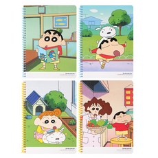 짱구 cc대학노트, 랜덤 발송, 4개