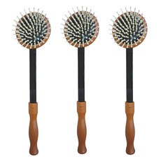 彈力按摩棒pj101 - 輕巧便攜 舒緩疲勞 多部位適用按摩工具, 3支, 木頭色