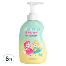 Pinky Tonky 兒童護理多合一乳液, 6個, 500ml