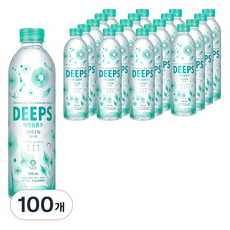 딥스 해양심층수 그린, 500ml, 100개