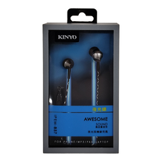 Kinyo 夜光耳機麥克風, IPEM-857, 黑色