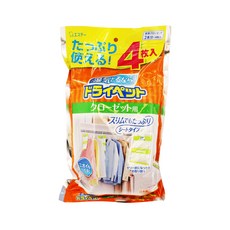 ST 雞仔牌 吸濕小包 大型衣櫥用 4入, 480g, 1包