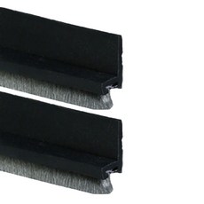 Yoromkorom 參觀商用玻璃前門防風風衣寬度 25 mm黑色, 2個