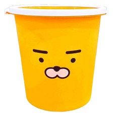 KAKAO FRIENDS 垃圾桶 Ø25x26.5cm, 1個, 黃