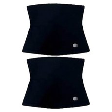 핏분 부분땀복 허리복대 FB-WCP01, 2개, 블랙