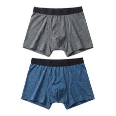 CottonRepublic 棉花共和國 網眼平口褲 2件 Set 94%聚酯纖維 6%彈性纖維