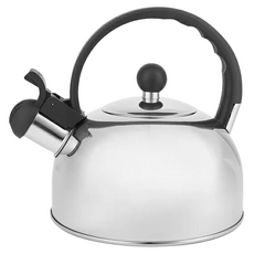 LA CAFETIERE 不鏽鋼笛音壺 21.5 x 18 x 29.5cm, 鏡亮銀, 1.3L, 1個