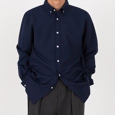 JHSTYLE 男士休閒鈕扣長袖襯衫 TBCROK402