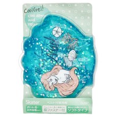 Skater CLBB1 便當保冷劑 附束帶 保冷劑14 x 11cm 束帶24cm 美人魚, 1組