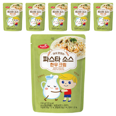 베베스트 아이 맛있는 파스타 소스, 한우 크림, 150g, 6개