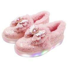 FootFoot 天使雪 LED 毛絨懶人鞋