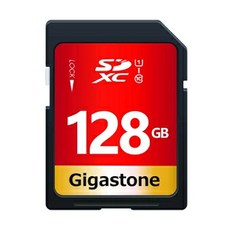 GIGASTONE 立達 128GB 快閃記憶卡 傳輸速度高達80MB/s Class 10 SDXC Card U1, 1個