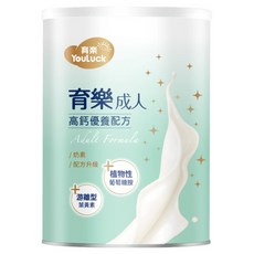 YouLuck 育樂 高鈣成人奶粉 優養配方, 800g, 1罐