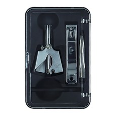 Royal 鼻毛修剪器好友套組 + 彈簧, 黑色, 1組, Birdie Set