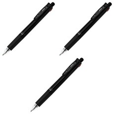 ZEBRA 斑馬牌 SARASA SARASA 4+1 J4SA11 多功能筆 0.5mm + 自動鉛筆 0.5mm, 黑色, 3個