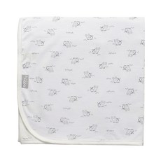 BABY&I 夏日印花包巾