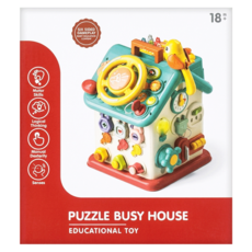 PLAYFUL TOYS 頑玩具 聲光益智忙碌屋, 混和顏色, 1個
