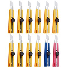 다다 Simple 대형커터칼 18mm, 랜덤 발송, 12개