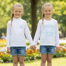 PremierFam 女童用三麗鷗大耳狗柔軟長袖T恤2件組