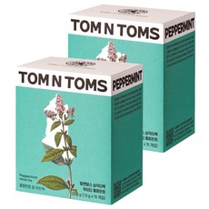 TOM N TOMS 薄荷三角茶包, 2個, 1.5克, 15入