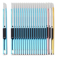 DADA 辦公用彩色美工刀, 20個, 隨機出貨