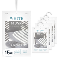 코코도르 퍼퓸 샤쉐, 20g, 15개, 화이트 머스크