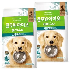 풀무원아미오 강아지 시원하개 기능성 사료, 장건강/유산균, 1.5kg, 2개