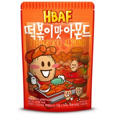 바프 떡볶이맛 아몬드, 120g, 1개