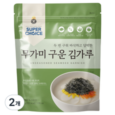 만전김 국내산 슈퍼초이스 무가미 구운 김가루 고명용, 2개, 30g
