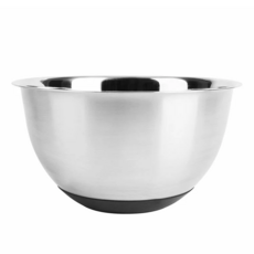 EXCELSA 不鏽鋼止滑打蛋盆 2L, 317g, 直徑21.8 x 高12cm、盆口內徑20cm, 1個