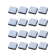 KHOME 方形家具鐵氟龍墊, 單一顏色, 16個