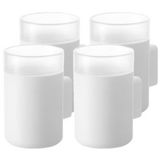 JLIFE Livv 電動牙刷架, 4個, 白色
