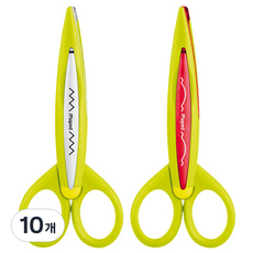 Maped 安全鋸齒剪刀, 10個, 隨機出貨
