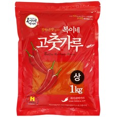 Bok2Nefood 醬料用上等辣椒粉 中辣, 1kg, 1包