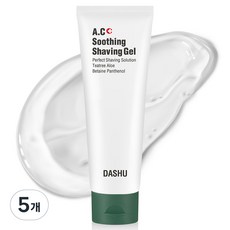 다슈 아크 티트리 수딩 쉐이빙 젤, 120ml, 5개