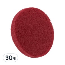 ASSARE 金剛砂圓形菜瓜布, 30個, 1入