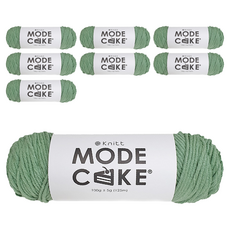 니뜨 모드케이크 뜨개실 100g, 8개, 민트